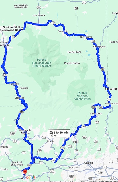 La Paz Map