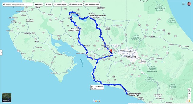 Our Route